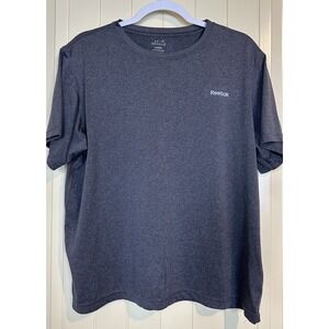 Reebok Play Dry Mens Regular fit‎ Short Sleeve T-Shirt Shirt sz M GUC